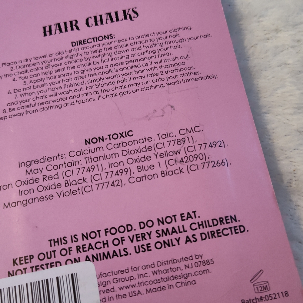 B-Color Temporary Hair Color Kit - Violet and Raspberry Red - Picture 6 of 11